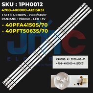 Backlight TV PHILIPS 40 Inch 40PFA4150S/70 40PFT5063S/70 40PFA4150S 40PFT5063S