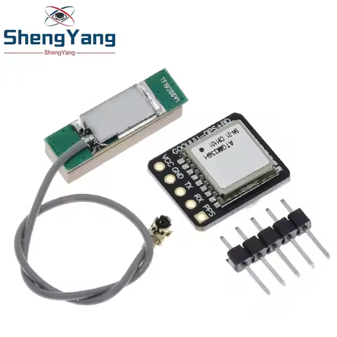 TZT GPS+BDS Beidou dual-mode module, flight control satellite positioning navigator, ATGM336H replac