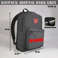 Arsenal School Bag - ARSENAL BACKPACK - Children's Bag For School - ARSENAL Bag