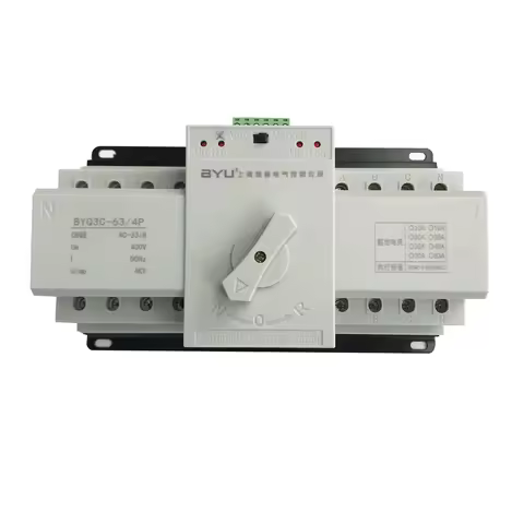 2025 Best 4P 3 phase 400V ATS Dual Power Automatic Transfer Switch Electrical Selector Switches Unin
