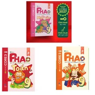 COMBO Book P.H.A.O Math + Literature + English Grade 9 Exam Preparation For Grade 10 (Pro Hacks For 