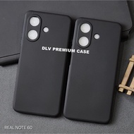 REALME NOTE 60 REALME NOTE 60X MACARON BLACK PREMIUM SOFT CASE BLACK REALME NOTE 60 REALME NOTE 60X 