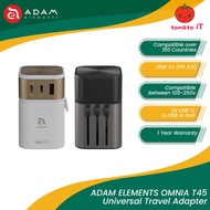 ADAM ELEMENTS OMNIA T45 Universal Travel Adapter