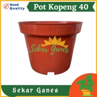 PUTIH Kopeng Pot 40 Brown Large Jumbo Plastic Size 40cm 50cm 70 cm 100cm Large White Pot Jumbo Nice 