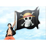 Luffy Jolly Roger Onepiece Anime Flag