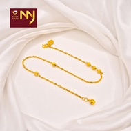 NNJ RANTAI KAKI GILA GILA BEBOLA 916 | 22K GOLD ANKLET