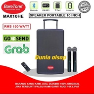 Baretone Max10He 10Inch Tws Bluethoot Portable Speaker ginal