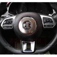 Silver steering wheel decoration set for MG ES, EP(PLUS), VS HEV, NEW MG5, MG HS/PHEV, MG ZS/EV, NEW