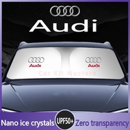 Audi A4 A3 A5 sun visor sunshade umbrella curtain high-quality thickened Car Front Window Sunshade C