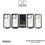 Bitplay Wander Case for iPhone 14 (2022) with Sticker Pack