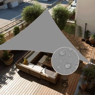 Multi-size Triangle Sun Shade Sail Waterproof Outdoor Garden Patio Party Sunscreen Awing Sun Canopy