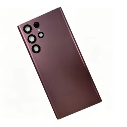 Lens Cover Repair Parts For Samsung Galaxy S22Ultra Back Battery Cover Rear Door Housing Replacement