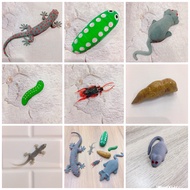 Fake Lizards Geckos Mice Cockroaches Unji Poop Worms Prank Toys Cat Dog Rubber Same Size As Real It'