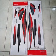 871X0K39N00ZAL & 871X0K39N00ZAR Lis body striping Spacy F1 helm in 2013 Black Emperor Black ori AHM