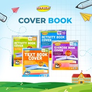 NEWBERY Clear Book Cover PVC (EXERCISE BOOK COVER/TEXT BOOK COVER/WORK BOOK COVER/A4 BOOK COVER)