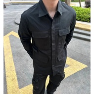[Ray Core] D1OR/Diao D Home CD Four Pockets Back Tie Waist Jacket Coat Comfortable All-Match Fashion