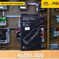 Type C to rj45 Adapter 3 port