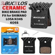 BUCKLOS Bike Hydraulic Brake Pads for L05A K04S K05S Ceramic Bicycle Disc Brakes Pads Heat Dissipati