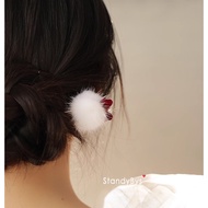 [S Trendy Match] So Cute Hair Ball Hairpin J0717 Bow