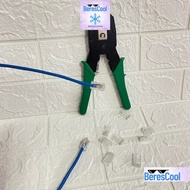 network lan cable crimping pliers cat6 wire socket crystal head rj45 modular connector ethernet cabl