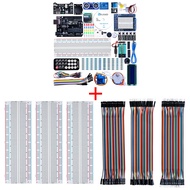 ELEGOO UNO Project Super Starter Kit and ELEGOO 3pcs Breadboard 830 Point Solderless Prototype PCB B