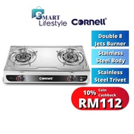 Spot goods Cornell 8 Jet Gas Stove CGS-E8080SS