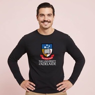 The University of ADELAIDE Unisex Cotton Combed Premium Long Sleeve T-SHIRT