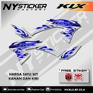 KAWASAKI TRANSPARENT STRIPING KLX BF SE - Motorcycle Variation Sticker List KLX BF 03kawasaki