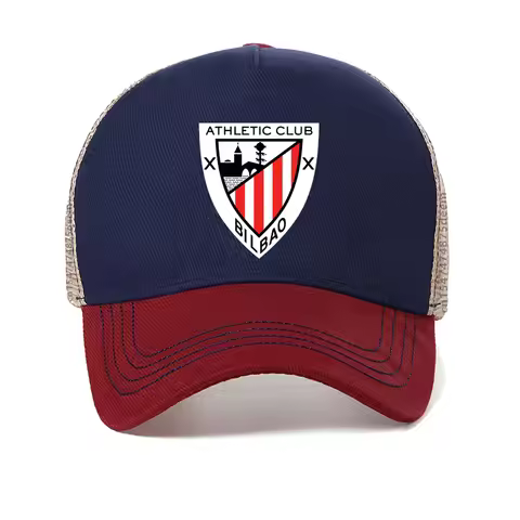 Athletic Club de Bilbao men Baseball Cap Spain soccer club athletic bilbao hat Summer Cool Mesh Snap