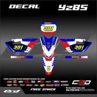 YZ85 OLD STICKER NEW DECAL YZ 85 NEW BEBEK STANDARD DECAL STICKER YZ 85 DECAL STICKER YZ 85 NEW stic