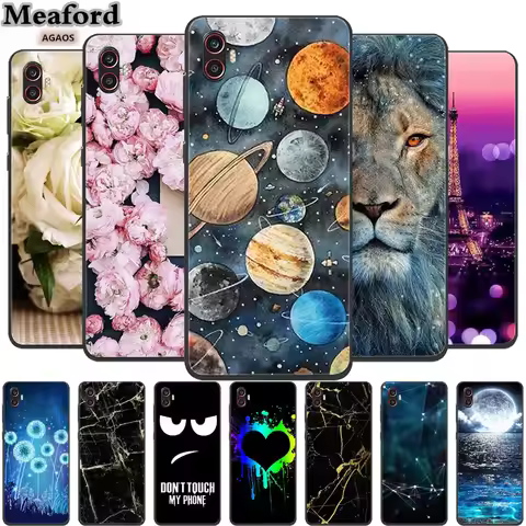 Flower Case For Samsung Galaxy Xcover6 Pro TPU Soft Silicone Back Cover For Samsung Galaxy Xcover Pr
