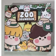 [Laminated] squishy book paper doll ddunddun ZOO squishy toy