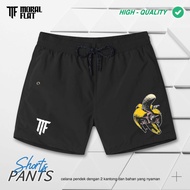 Moral Flat-Man Short-Celana Pendek-Celana Hitam - Kolor hitam-Velvet Underground Moral Flat-MF