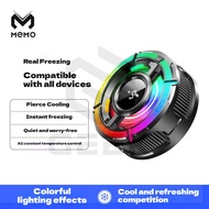 MEMO CX15 Mobile Phone Radiator Wireless Charger AI Temperature Control Magnetic Back Clip Dual-Use 