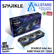 Sparkle Titan Intel B580 OC 12GB PCI-Express Gaming Graphics Card (SB580T-12GOC) (Warranty 3years wi