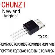 1-5PCS New and Original MOS N-CH TO-220 FQP4N90C FQP50N06 FQP10N60 FQP17P06 FQP27P06 FQP30N06 FQP33N