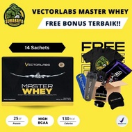 Ori Vectorlabs master whey sachet vector labs master whey isolate protein 14 sachet 1 box non BXN wh