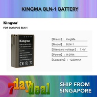 Olympus BLN-1 Battery (KingMa Brand BLN1 for Olympus E-M5 E-P5 E-M1)