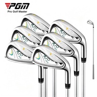 PGM RIO II golf iron 6 7 8 9 PW SW club with carbon shaft and steel shaft for women beginner