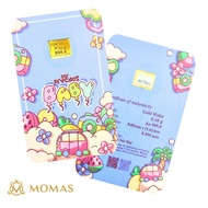 MOMAS 0.10g 0.05g 999.9 Gold Bar (Emas 999.9) Baby