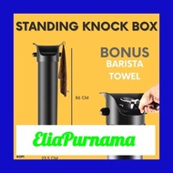 YK9 STANDING KNOCK BOX TUBE BIN COFFEE WADAH AMPAS KOPI BERDIRI FREE