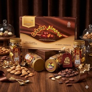 D'King Almond Chocolate contains 4 Jars @ 40 Pcs | Box Box