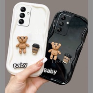 Couple Phone Case Samsung Galaxy A17 A07 LTE S25 FE Edge 4G 5G New Cute Cartoon Creative 3D Coffee B