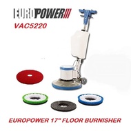 Europower/Eurox VAC5220 Floor Burnisher Polisher Polish Machine/Carpet Cleaner (