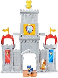 Paw Patrol, Rescue Knights Castle HQ Transforming 11-Piece Playset with Chase and Mini Dragon Draco Action Figures, Kids Toys for Ages 3 and up