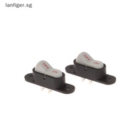 LL 1/5PCS Boat Button Switch White 2 Pin Light ON/OFF 250V 6A AC AMP 125V 10A Electric Wok Home Star