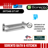 SORENTO TOWEL SHELF SRT348-ST SRT345HP Toilet Moveable Towel Shelf gantung tuala/ baju