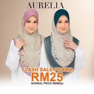 [ New Collection ] Tudung Sarung AURELIA 6.0 – Wajah Lebih Runcing, Ironless & Selesa | AZ SCARVES
