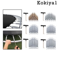 [Kokiya1] 20pcs Trampoline Springs, Trampoline Parts, Weatherproof Repair Hardware, Universal Trampoline Accessories with