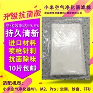 DIY xiaomi electrostatic filter cotton air purifier filter external removal pm2.5 antibacterial dust